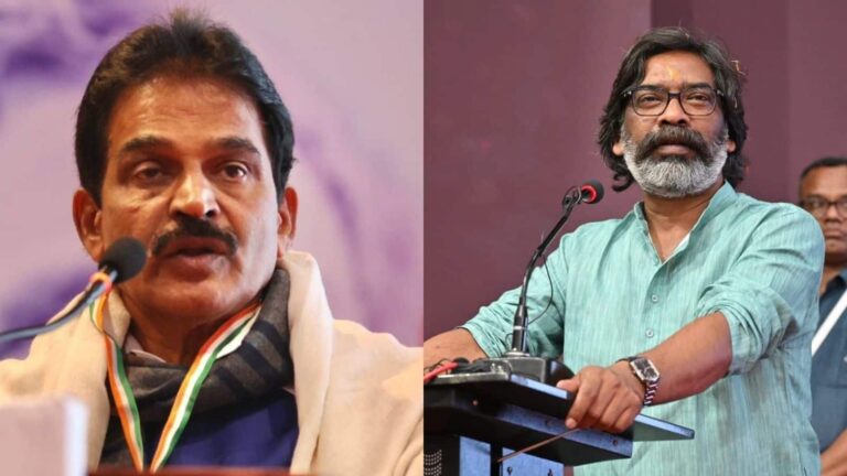 हेमंत सोरेन के दिल्ली दौरे से झारखंड में हड़कंप! केसी वेणुगोपाल ने सीएम से की बात, BJP-JMM गठबंधन की अफवाहों को किया खारिज