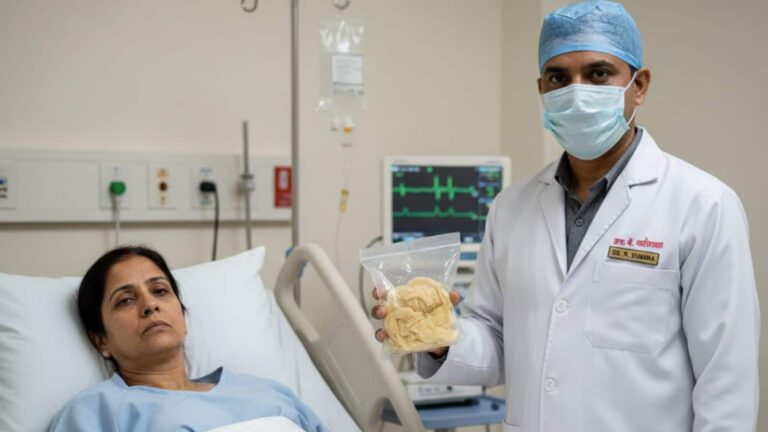 Noida: डिलीवरी के दौरान महिला के पेट में डॉक्टरों ने छोड़ा कपड़ा, 15 महीने बाद निकाला!