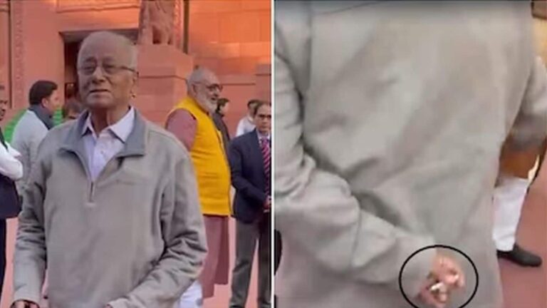 E-Cigarettes Row: संसद के बाहर सिगरेट पी रहे थे सौगत रॉय! केंद्रीय मंत्रियों ने टोका तो TMC सांसद ने दी सफाई