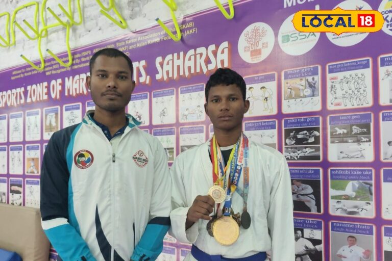 सहरसा के इनताज ने एसजीएफआइ कराटे चैंपियनशिप में जीता गोल्ड