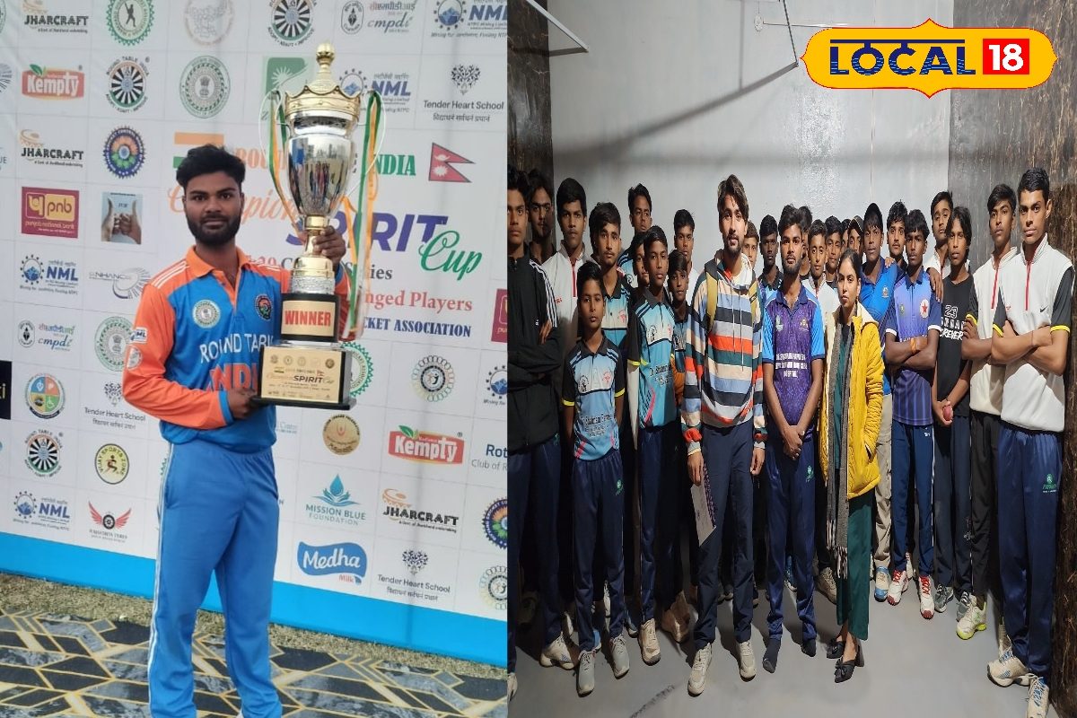 जितेंद्र ने रचा इतिहास, दिव्यांग क्रिकेट टीम में चयन से जिले का नाम किया रोशन