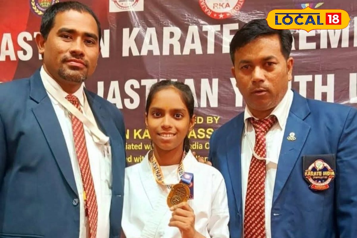 जमुई की जूही ने राजस्थान में मचाया धमाल, कराटे चैंपियनशिप में जीत लिया पदक
