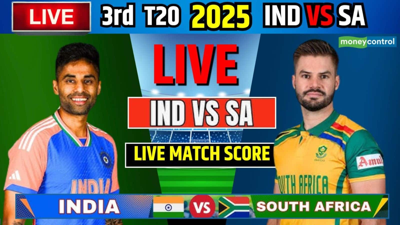 IND vs SA T20I Match Live Score: पिछली हार का बदला लेने उतरेगी टीम इंडिया, साउथ अफ्रीका से तीसरा मुकाबला आज