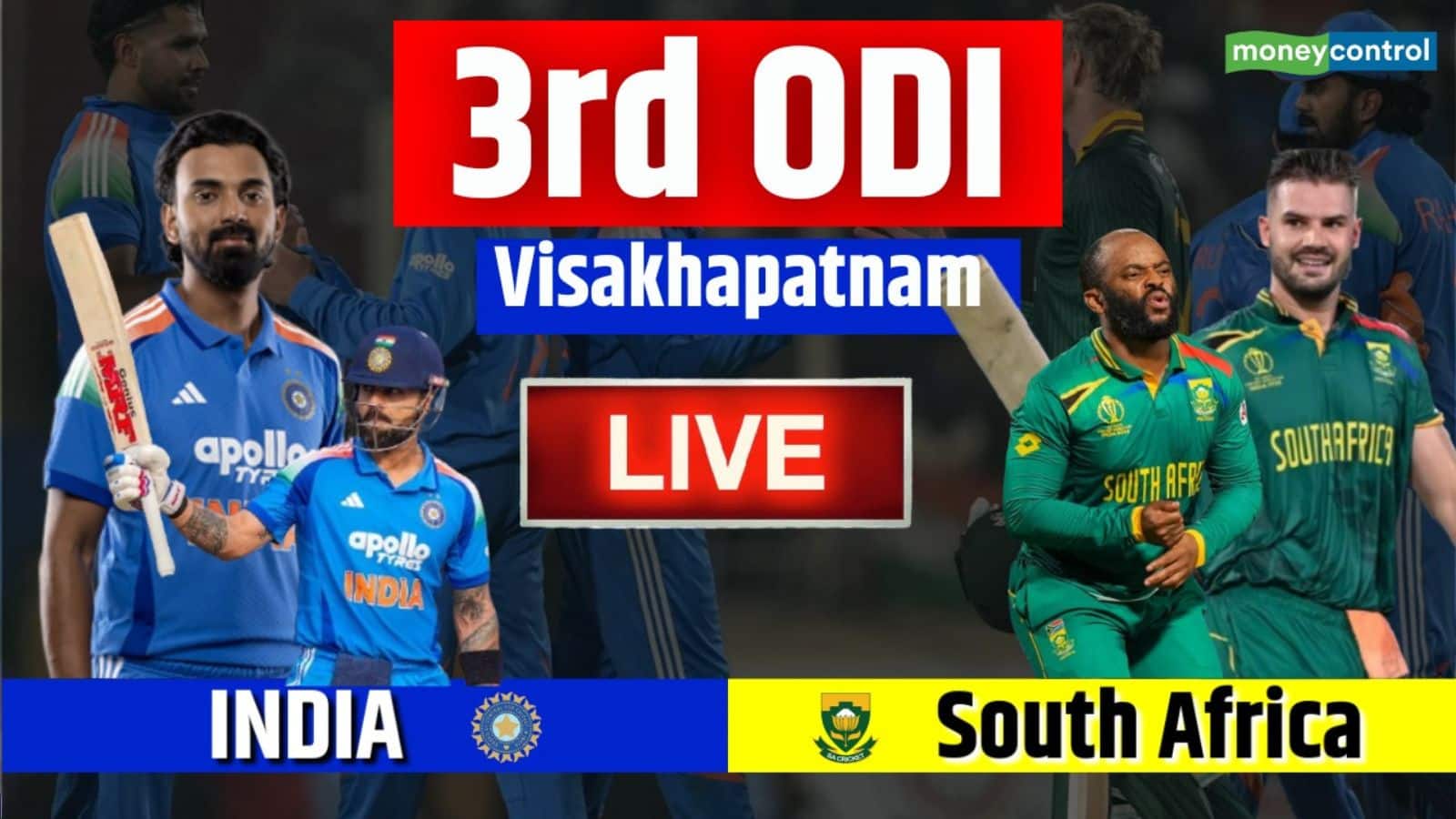IND vs SA Match Live Score: भारत ने जीता टॉस, आखिरी मुकाबले में पहले गेंदबाजी करेगी टीम इंडिया