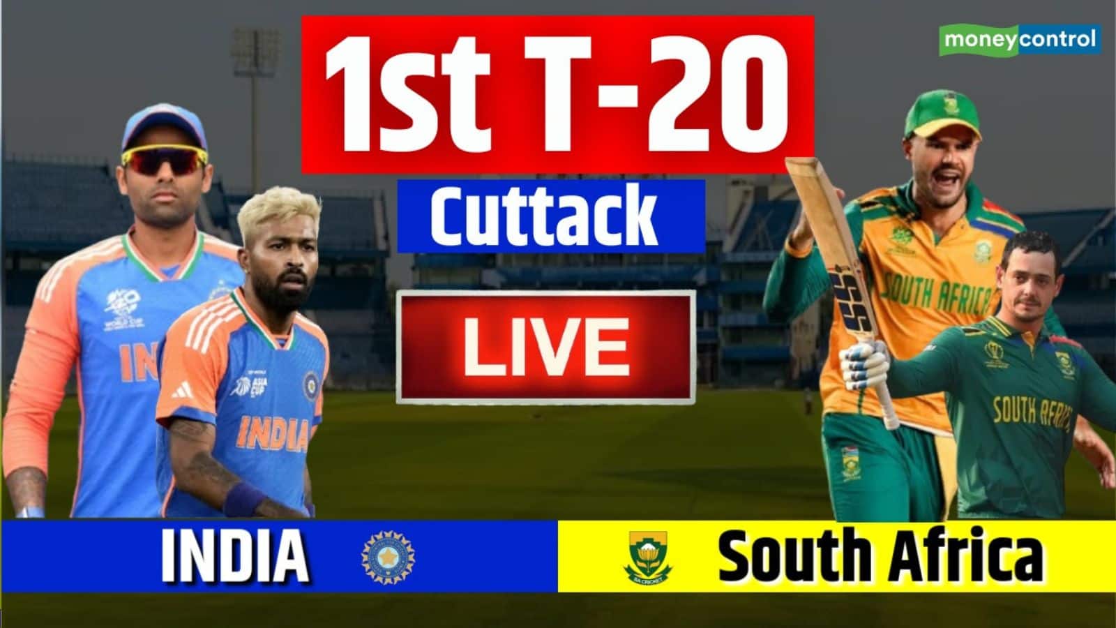 IND vs SA Match Live Score: अभिषेक शर्मा के तूफान के साथ चलेगी बुमराह की आंधी! साउथ अफ्रीका के साथ पहला टी20 आज