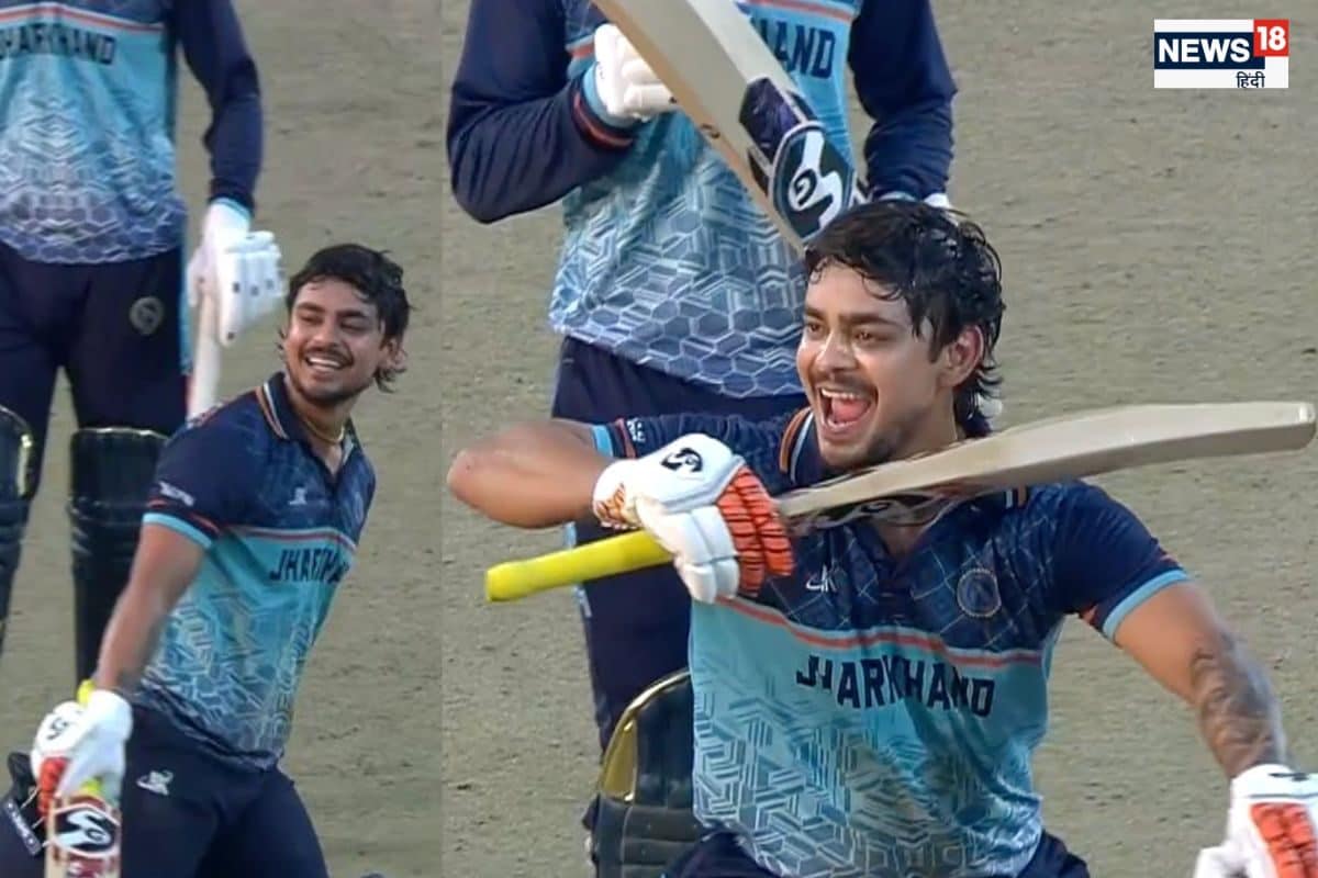 झुकेगा नहीं..पुष्पा स्टाइल में ईशान का सेलिब्रेशन, फाइनल में रिकॉर्ड्स की झड़ी