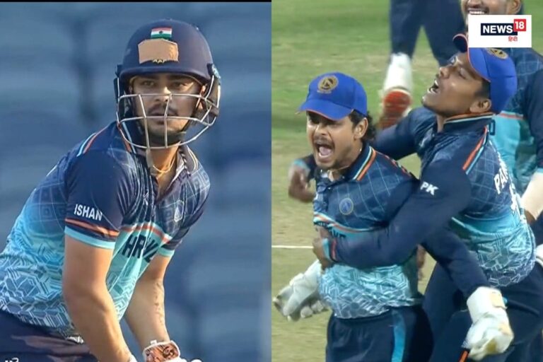 आईपीएल ऑक्शन के बीच ईशान किशन का धमाका, झारखंड को SMAT के फाइनल में पहुंचाया