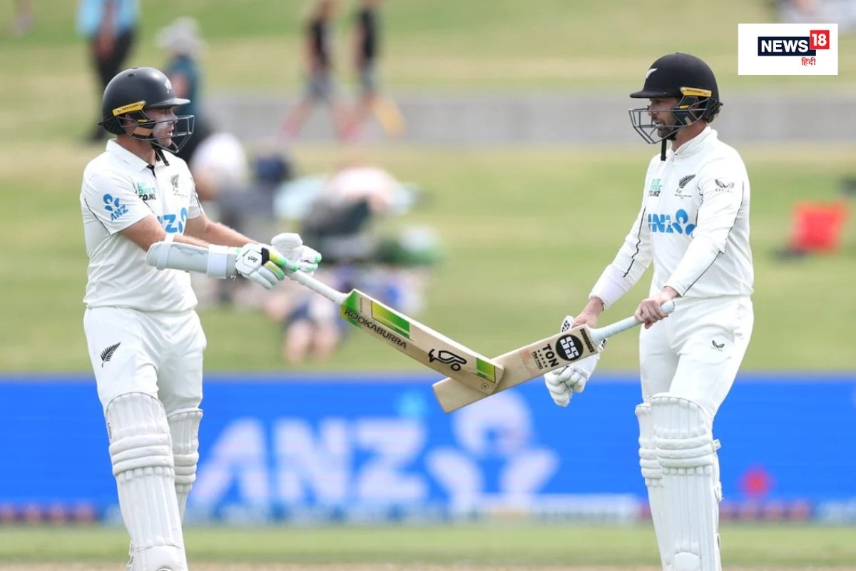 कॉन्वे-लैथम की रिकॉर्ड सेंचुरी, वेस्टइंडीज के सामने 462 रनों का लक्ष्य