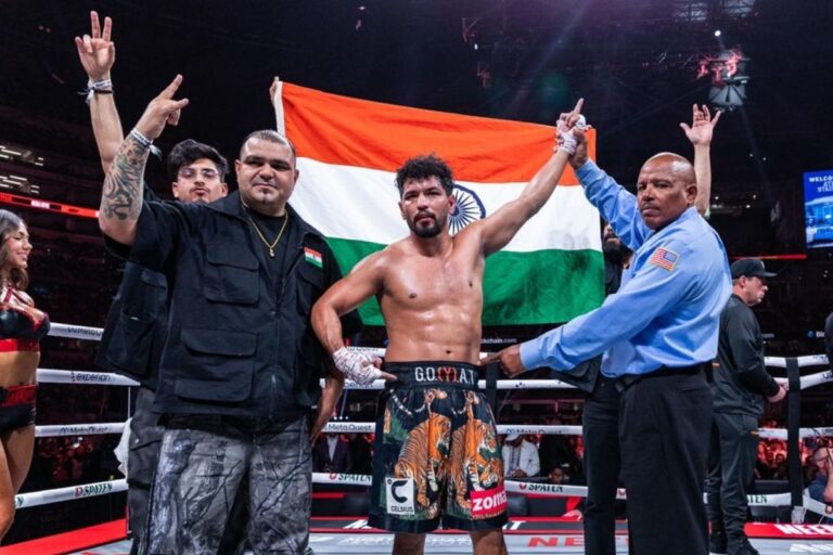 नीरज ने अमेरिकी बॉक्सर को रिंग में धोया फिर मैच के बाद में दिखाई औकात