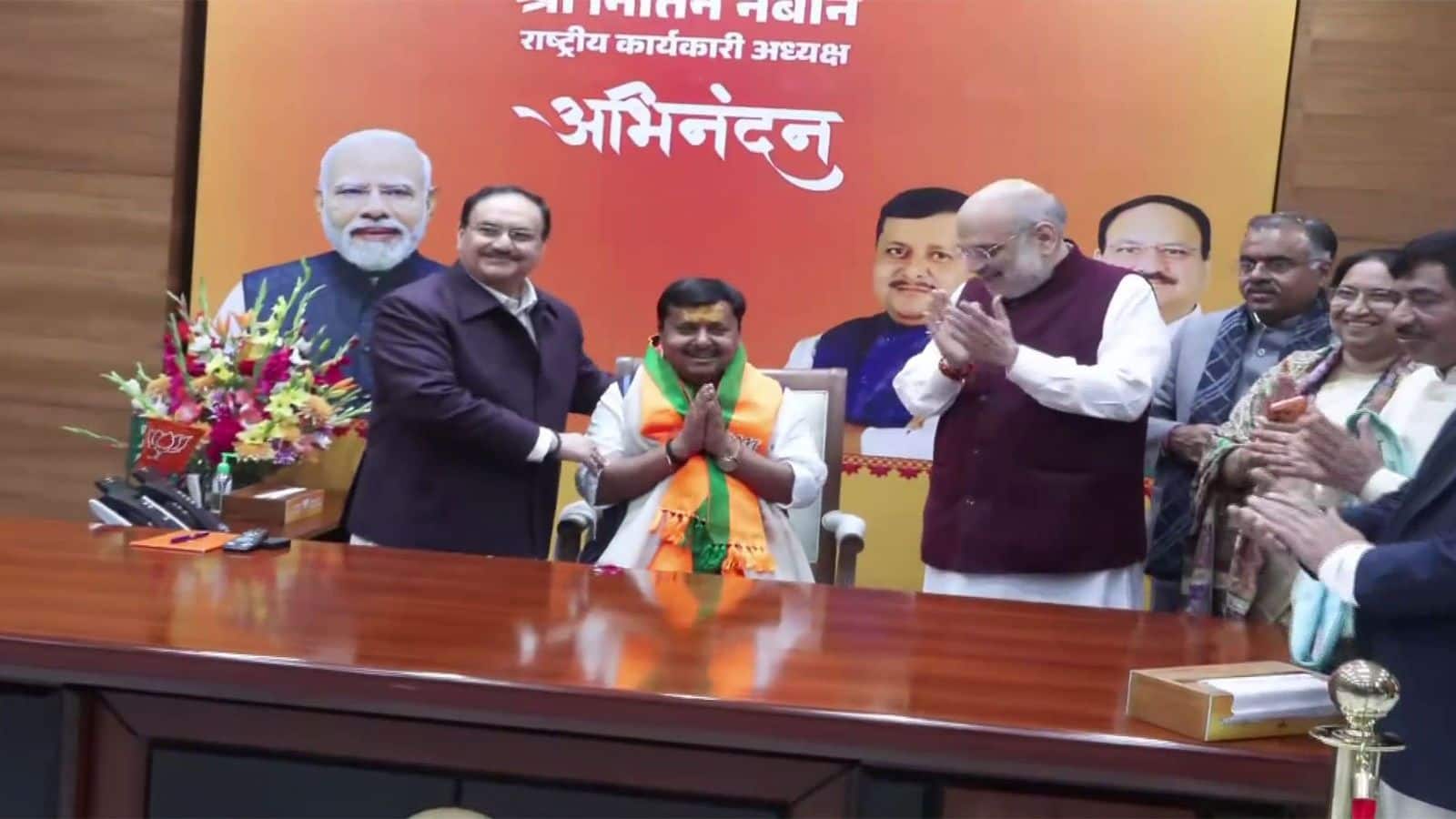 Nitin Nabin: बिहार से दिल्ली पहुंचे नितिन नबीन, BJP राष्ट्रीय कार्यकारी अध्यक्ष का संभाला पदभार, दफ्तर में मेगा स्वागत