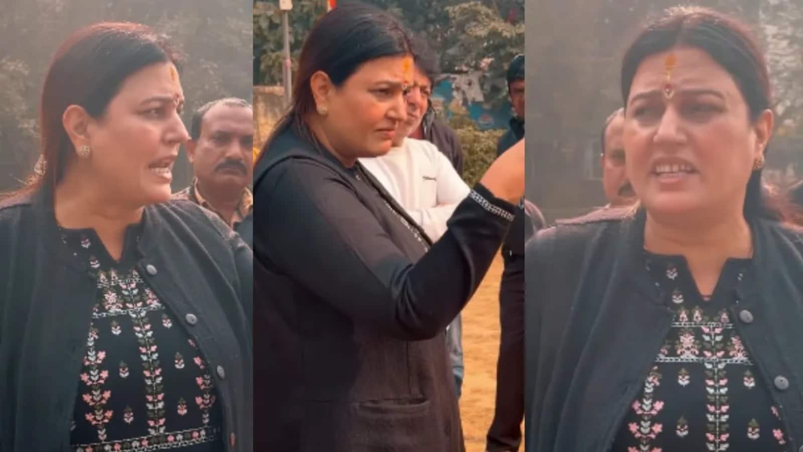 Renu Chaudhary viral video: ‘हिंदी सीखो वरना…’ भाजपा पार्षद रेनू चौधरी का विदेशी फुटबॉलर को फटकार लगाते वीडियो वायरल, लोगों में आक्रोश