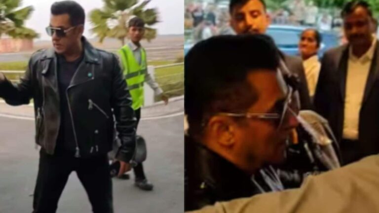 Salman Khan: एयरपोर्ट पर स्पॉट हुए सलमान खान, फैंस को दिया ऑटोग्राफ, सोशल मीडिया पर वायरल हो रहा वीडियो