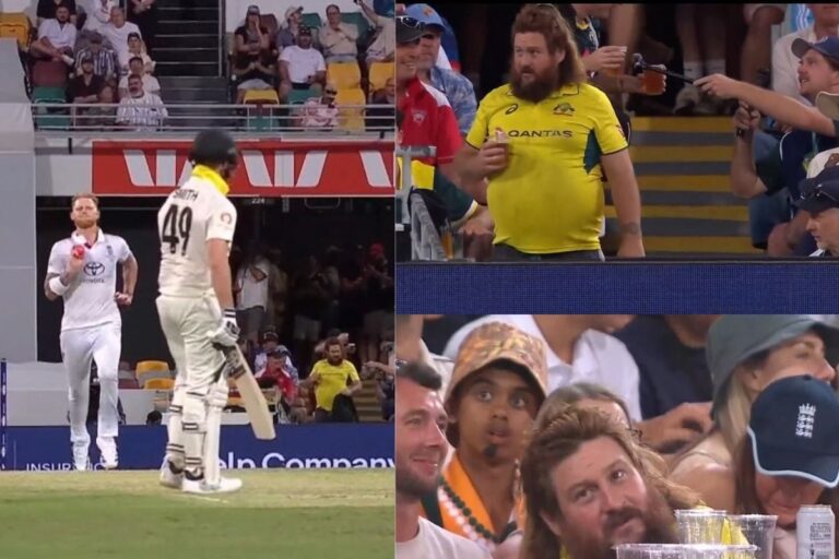 पिंक बॉल टेस्ट में दारूबाज फैन को देख स्टीव स्मिथ का ठनका माथा!