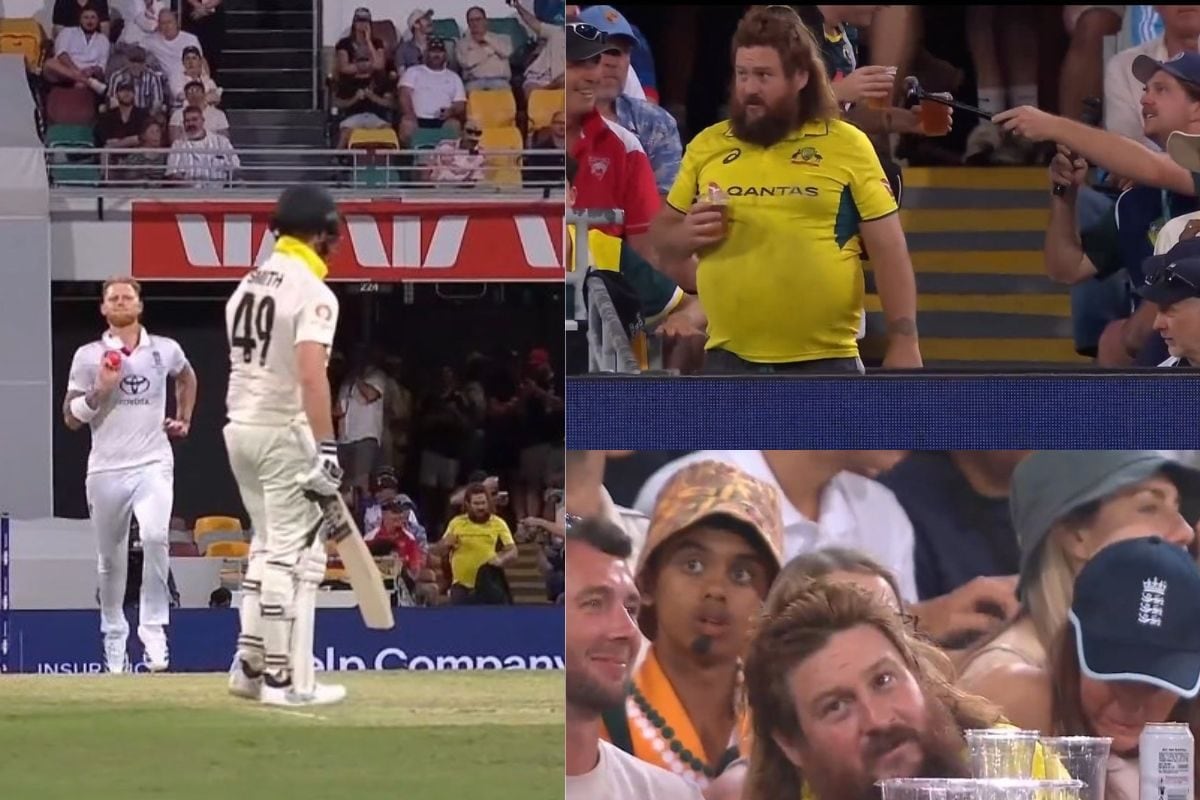 पिंक बॉल टेस्ट में दारूबाज फैन को देख स्टीव स्मिथ का ठनका माथा!
