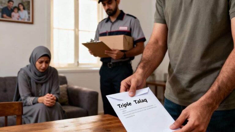 Nasik: कनाडा से कुरियर में आया ट्रिपल तलाक का लेटर! महिला पहुंची थाने, पति समेत ससुराल वालों पर किया केस