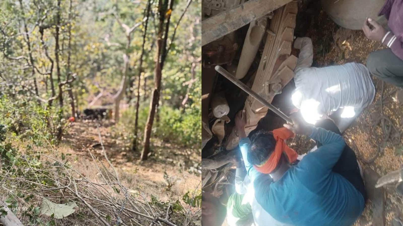 Madhya Pradesh: 72 घंटे बिना खाना-पानी, खाई में फंसा रहा ड्राइवर, GPS ट्रैकर ने बचाई जान