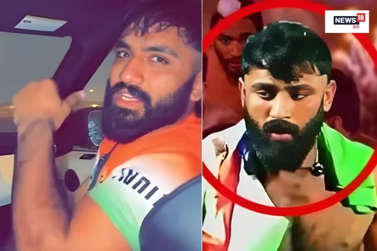 पाकिस्तानी खिलाड़ी ने लहराया तिरंगा, पहनी भारत की जर्सी, अब लगा बैन