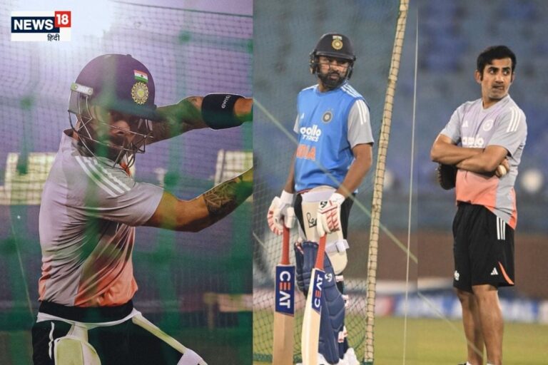 लंबे-लंबे छक्के उड़ा रहे थे कोहली, दूर से खड़े टुकुर-टुकुर देख रहे गौतम गंभीर