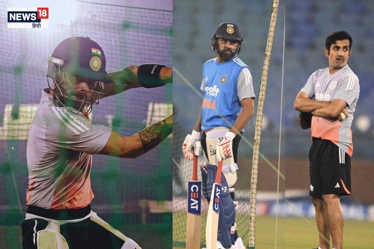लंबे-लंबे छक्के उड़ा रहे थे कोहली, दूर से खड़े टुकुर-टुकुर देख रहे गौतम गंभीर