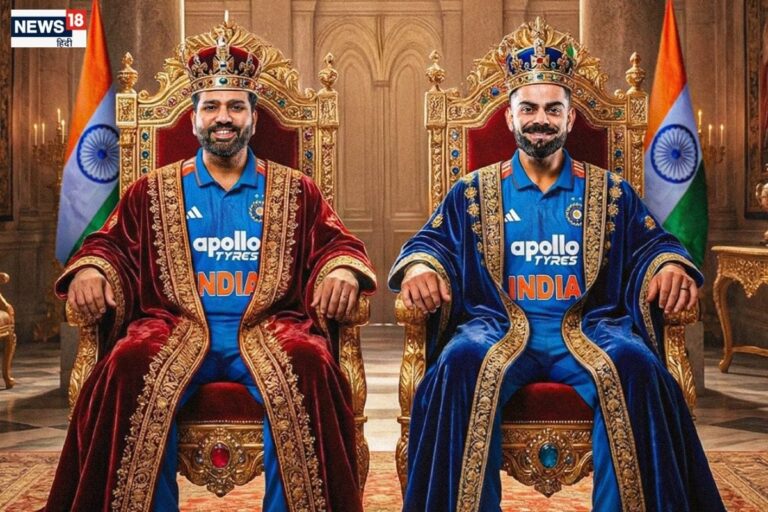 दो भाई-दोनों तबाही... विराट बने दुनिया के नंबर-2 बैटर, रोहित की बादशाहत कायम