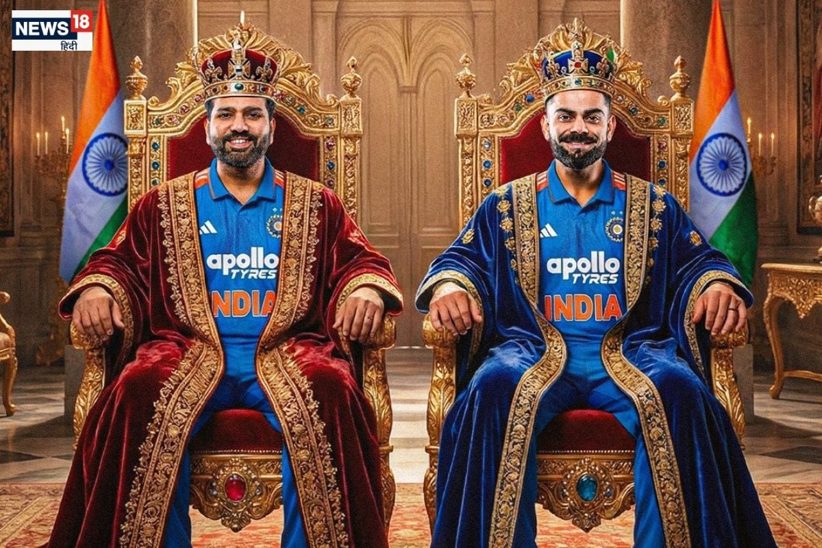 दो भाई-दोनों तबाही... विराट बने दुनिया के नंबर-2 बैटर, रोहित की बादशाहत कायम