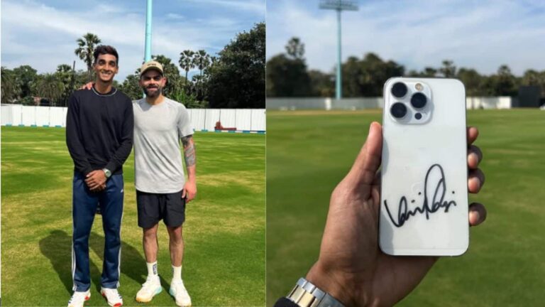 Virat Kohli: विराट कोहली को प्रैक्टिस करवाने का खास इनाम, इस यंग क्रिकेटर को मिला कभी ना भूलने वाला गिफ्ट