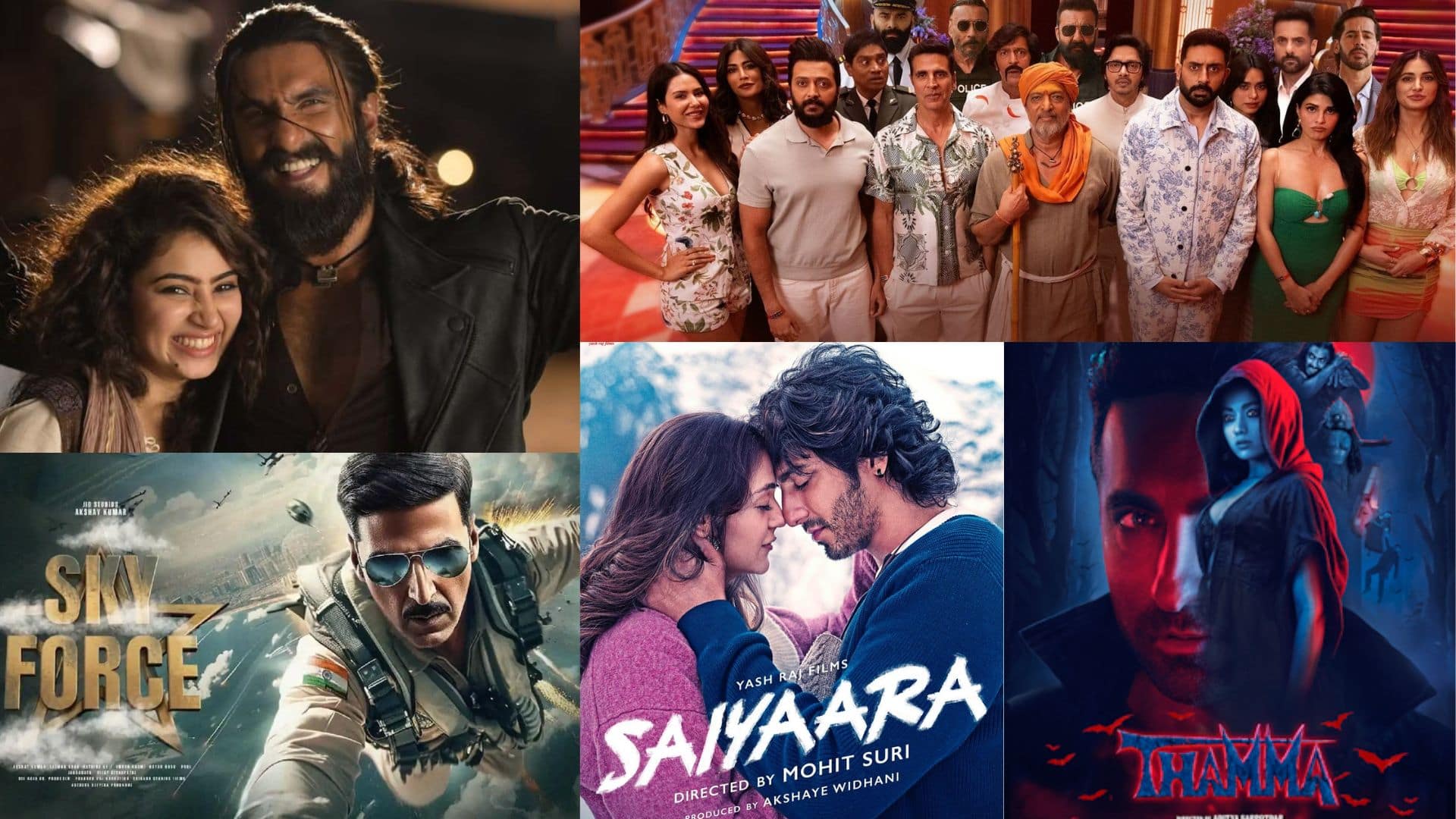 Year Ender 2025: ओपनिंग वीकेंड पर ही कमाएं खूब पैसे,  2025 में इन फिल्मों ने तोड़े सारे रिकॉर्ड्स... फैंस के दिलों पर किया राज!