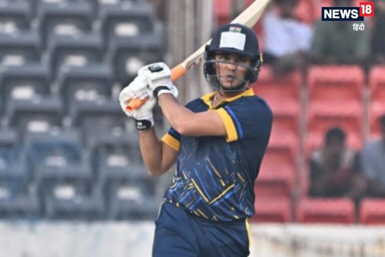 9 गेंद पर कूट दिए 34 रन, फिर गेंदबाजी में 3 विकेट चटकाए, अभिषेक ने दिलाई जीत