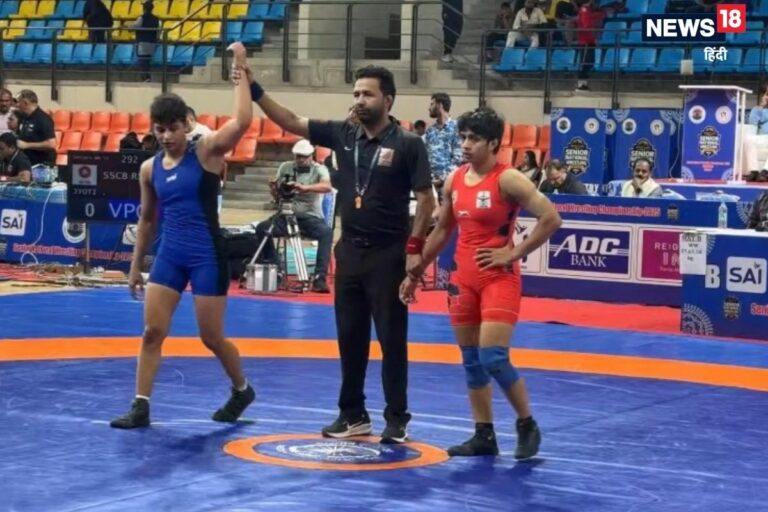 रेसलर अंतिम पंघाल बनीं नेशनल चैंपियन, हरियाणा ने टीम खिताब पर किया कब्जा