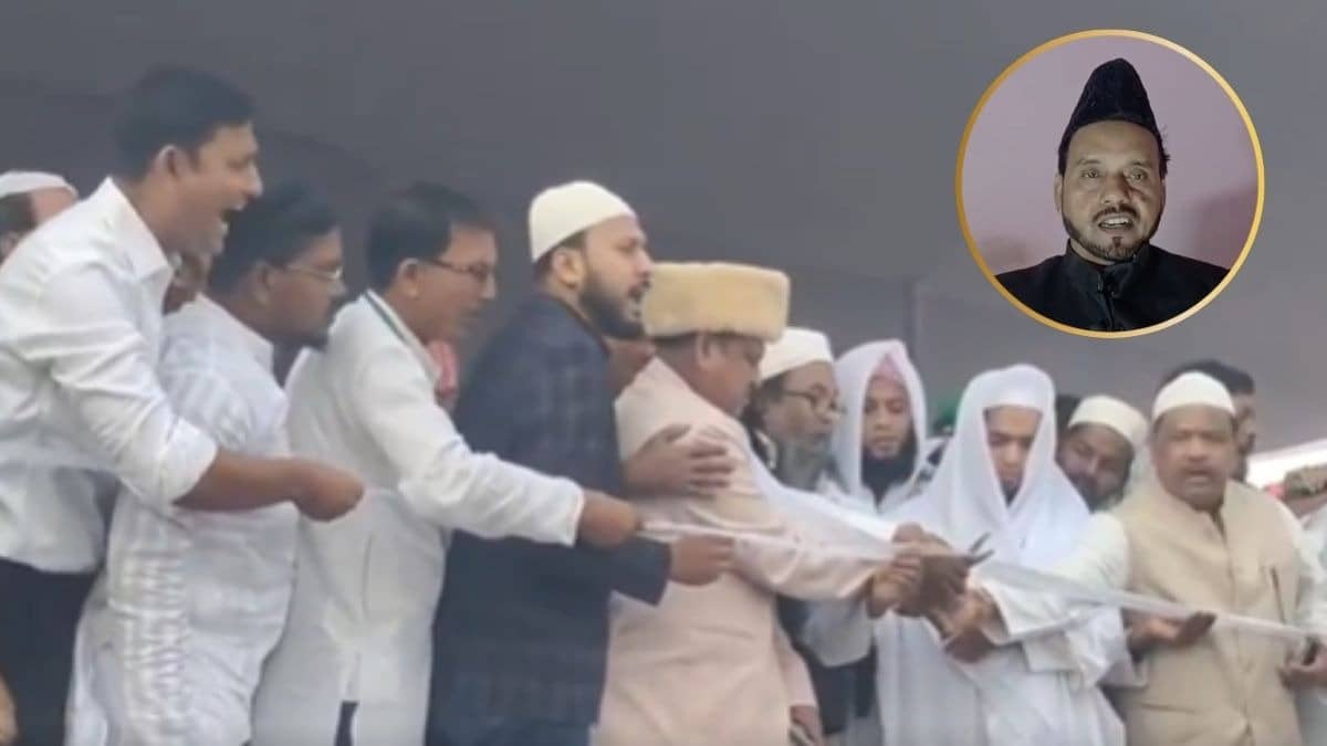 'फीता तो दुकानों का काटा जाता है...', 'बाबरी मस्जिद' की नींव रख निशाने पर आए हुमायूं कबीर; मौलाना मोहम्मद अतीक ने बताया राजनीतिक दुकान का उद्घाटन