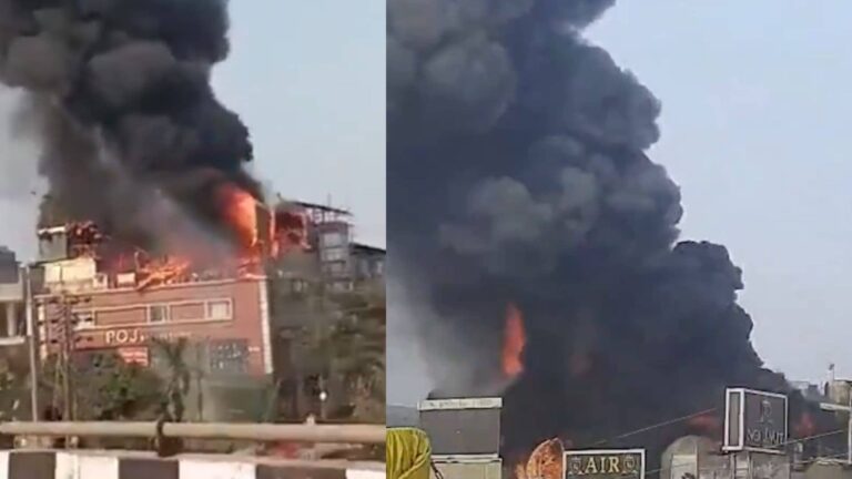 गोवा के बाद भुवनेश्वर के भी नाइट क्लब में लगी भीषण आग, आनन-फानन में फायर ब्रिगेड मौके के लिए रवाना