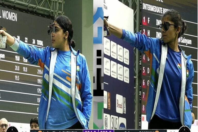 शूटिंग विश्व कप फाइनल में भारत की दमदार शुरुआत, सुरुचि ने स्वर्ण पदक जीता