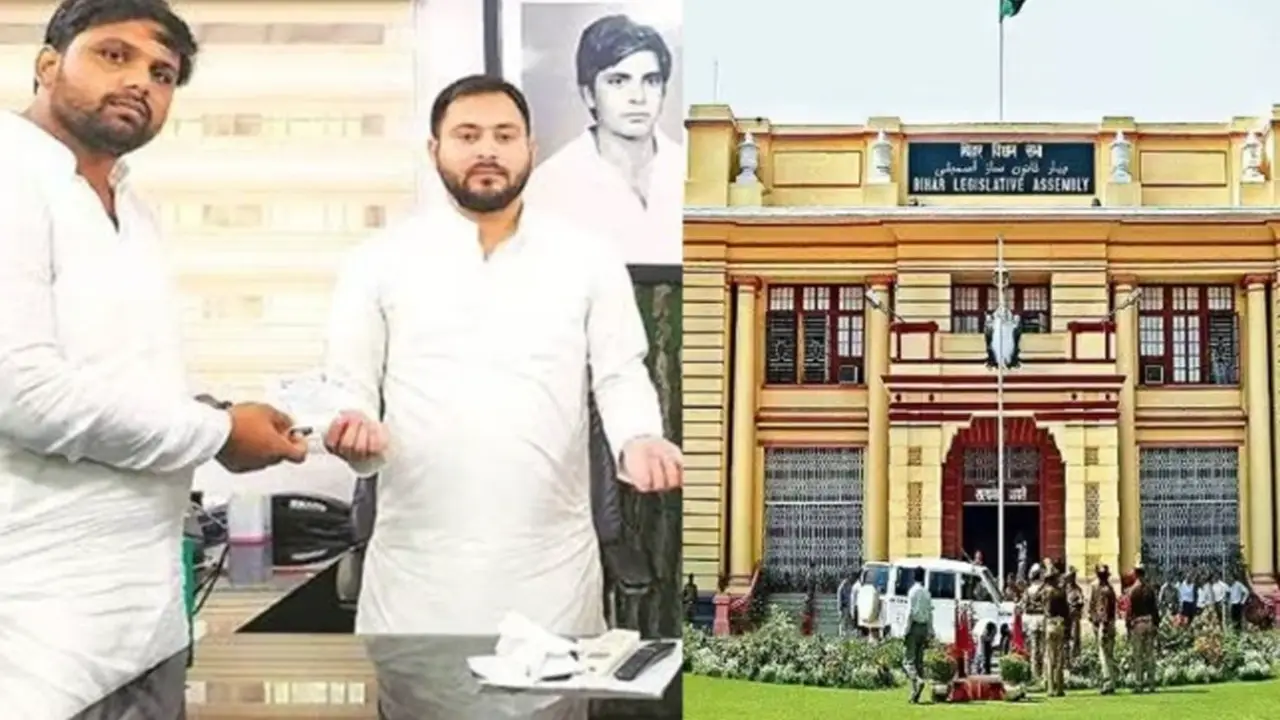 Bihar: 'गार्जियन के पांव...', JDU विधायक चेतन आनंद ने छुए तेजस्वी यादव के पैर, शपथ ग्रहण के बाद लालू परिवार को लेकर भी कही बड़ी बात