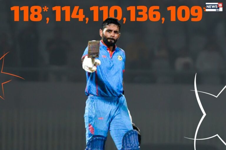 विजय हजारे ट्रॉफी का नया बादशाह, ध्रुव शौरी ने लगातार 5 शतक ठोक रचा इतिहास