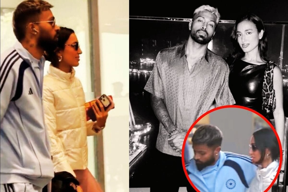 हार्दिक पंड्या 5वां टी20 खेलने गर्लफ्रेंड के साथ पहुंचे लेकिन होना पड़ा अलग