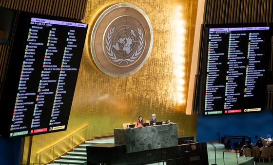 यूएन महासभा में प्रस्ताव पारित, रूस से यूक्रेनी बच्चों को वापिस लौटाने की मांग