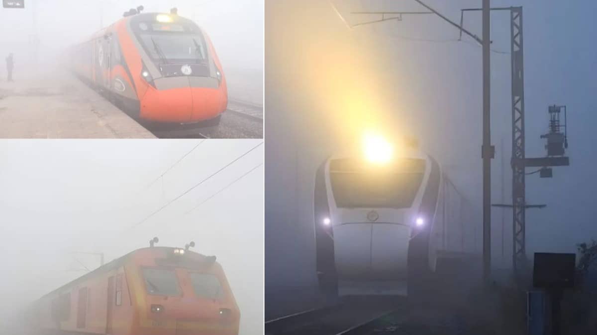 Indian Railway: कोहरे से ट्रेनें लेट, प्लेटफॉर्म पर ठिठुर रहे लोग; रेलवे ने बनाया 'वॉर रूम'; वंदे भारत और शताब्दी के लिए खास प्लान