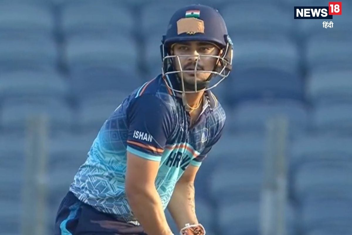 45 गेंदों पर शतक... ईशान किशन ने सैयद मुश्ताक अली के फाइनल में रचा इतिहास