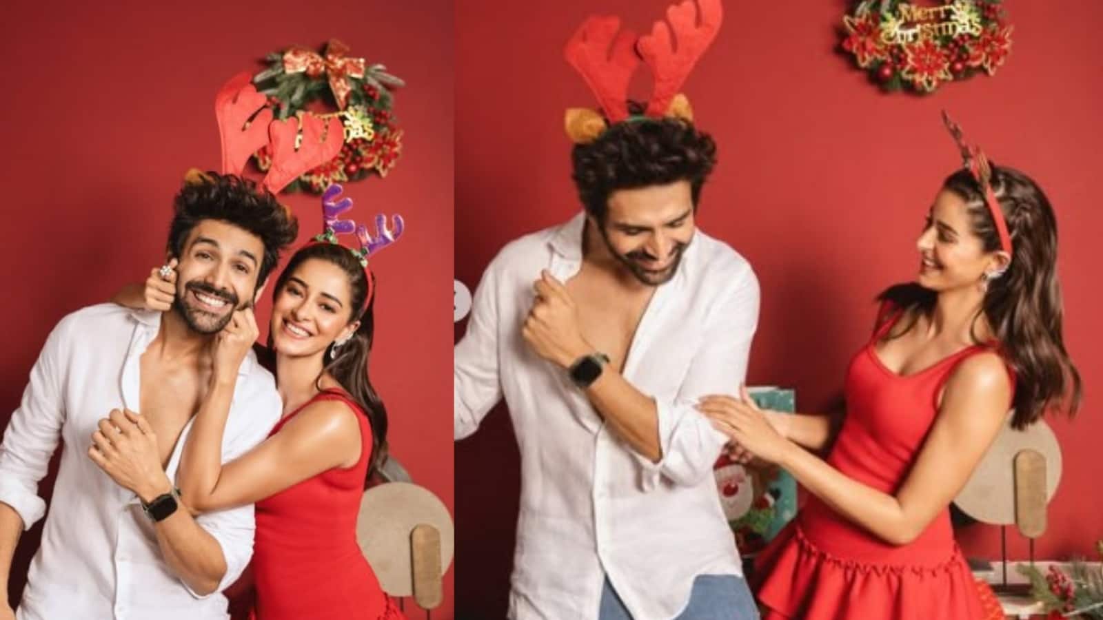 Christmas 2025: 'तू मेरी मैं तेरा' की रिलीज के साथ कार्तिक आर्यन ने ऐसे मनाया क्रिसमस, अनन्या पांडे लगीं क्यूट