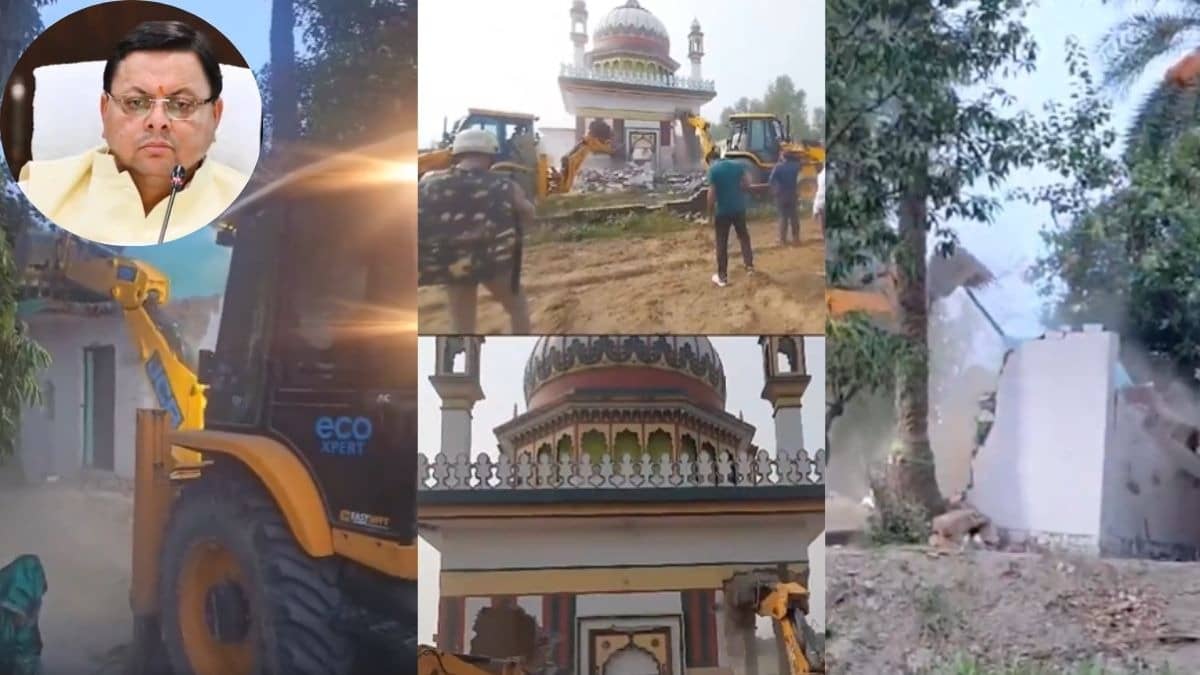 देवभूमि में नहीं चलेगा लैंड जिहाद, उत्तराखंड में चला धामी का बुलडोजर; 10 हजार एकड़ से अधिक भूमि अतिक्रमण मुक्त