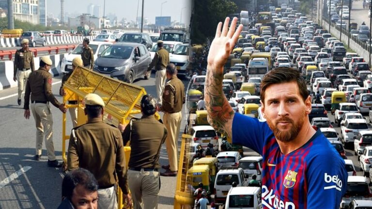 Lionel Messi Delhi Tour: मेसी के दिल्ली दौरे को लेकर राजधानी के ट्रैफिक में बदलाव, कई सड़कों पर रहेगा डायवर्जन; आज इन रास्तों पर जानें से बचें