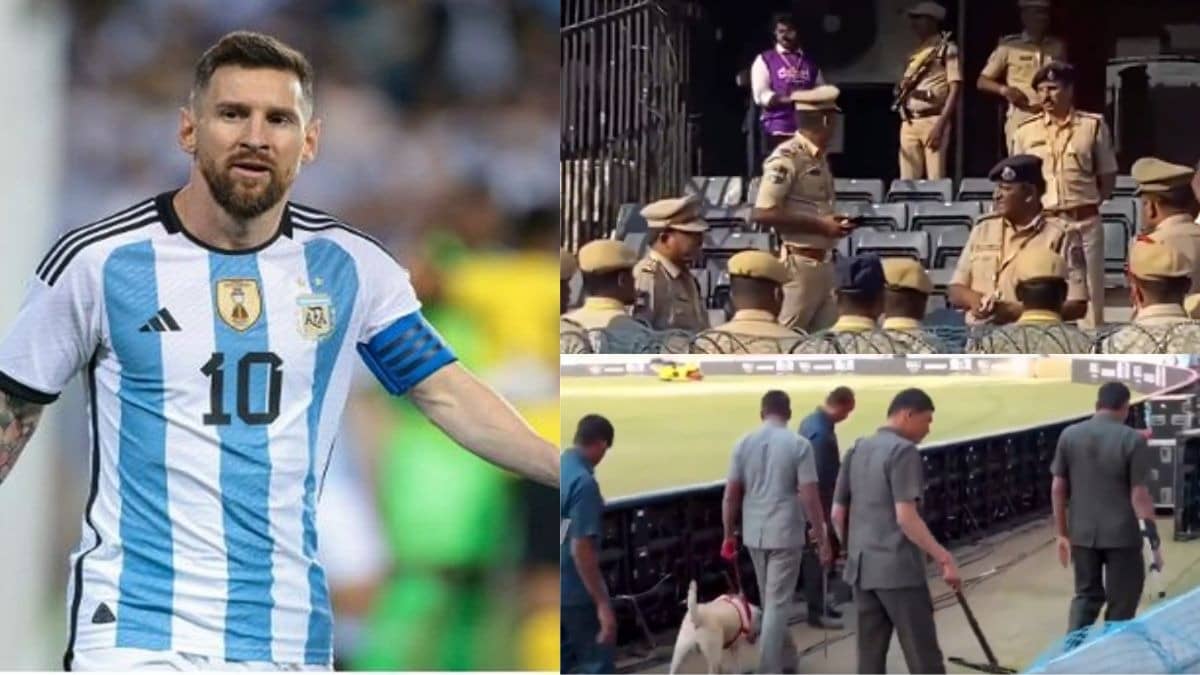 Lionel Messi: कोलकाता बवाल के बाद हैदराबाद इवेंट में बढ़ाई गई सुरक्षा, 3000 सुरक्षाकर्मी तैनात, 450 सीसीटीवी कैमरा, 3-लेयर सिक्योरिटी