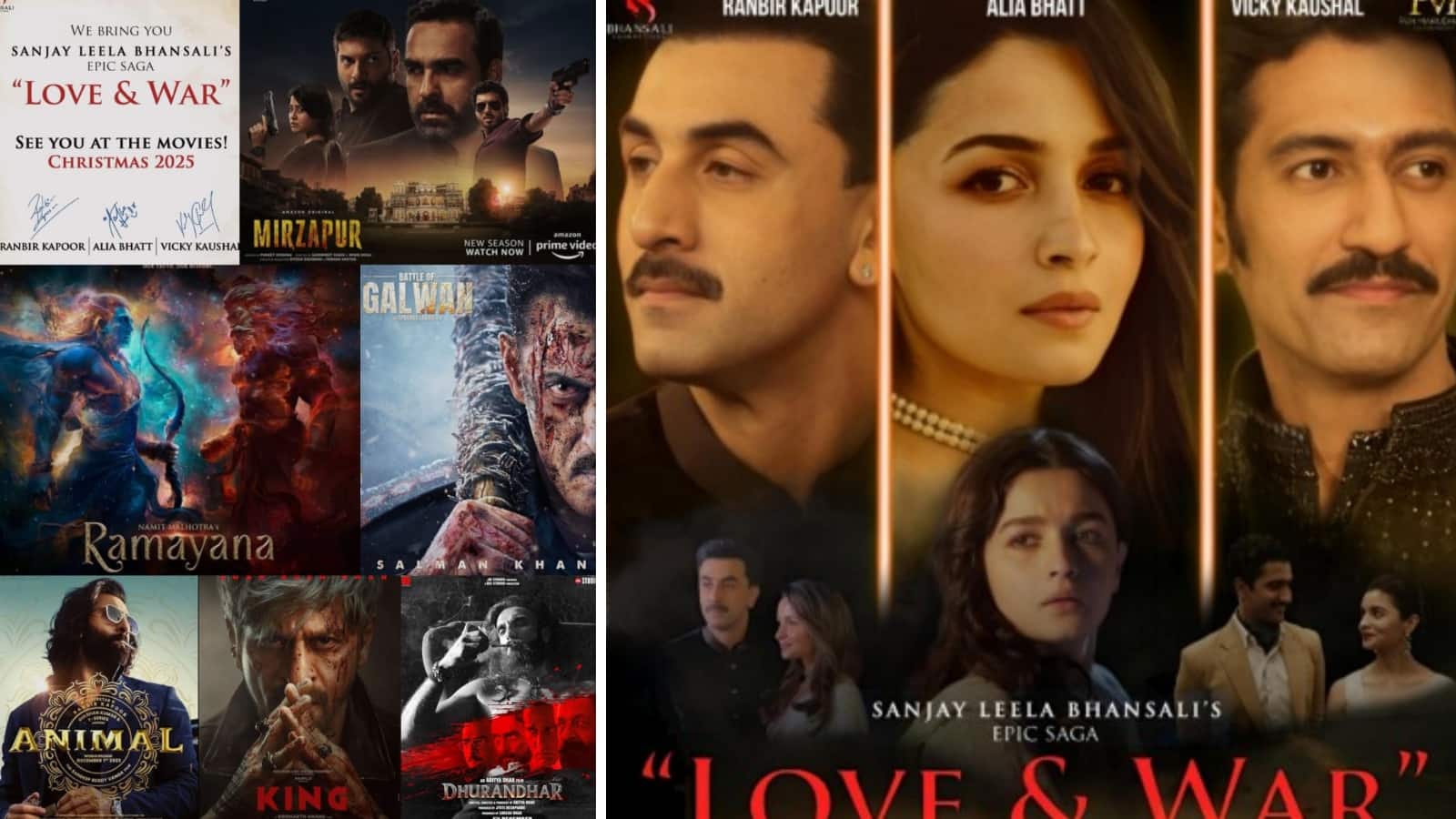 Upcoming Big Budget Movies 2026: लव एंड वॉर से लेकर एनिमल पार्क तक, 2026 में ये फिल्में बॉक्स ऑफिस पर मचाएंगी धमाल