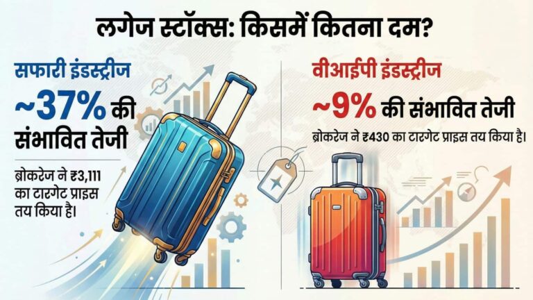 Stocks to BUY: ये लगेज स्टॉक्स दिला सकते हैं 37% तक रिटर्न, ब्रोकरेज ने लगाया बड़ा दांव