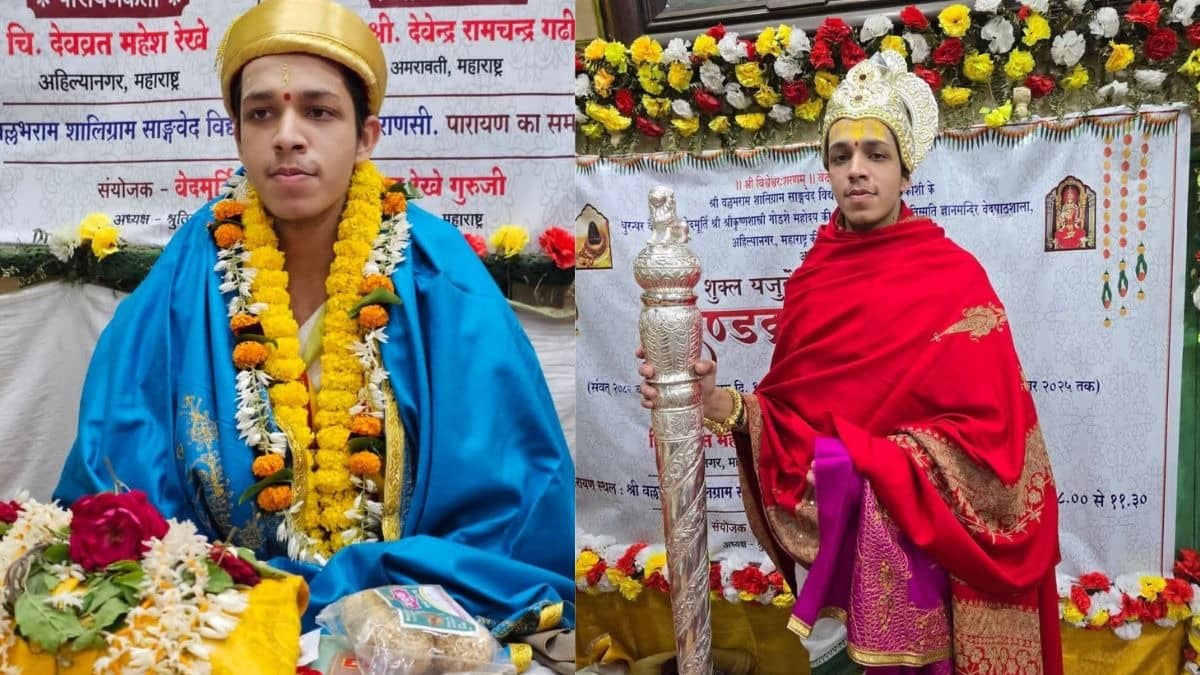 कौन हैं देवव्रत महेश रेखे? 50 दिनों में पूरा किया का 2000 मंत्रों का ‘दण्डकर्म पारायणम्’, PM MODI ने की तारीफ