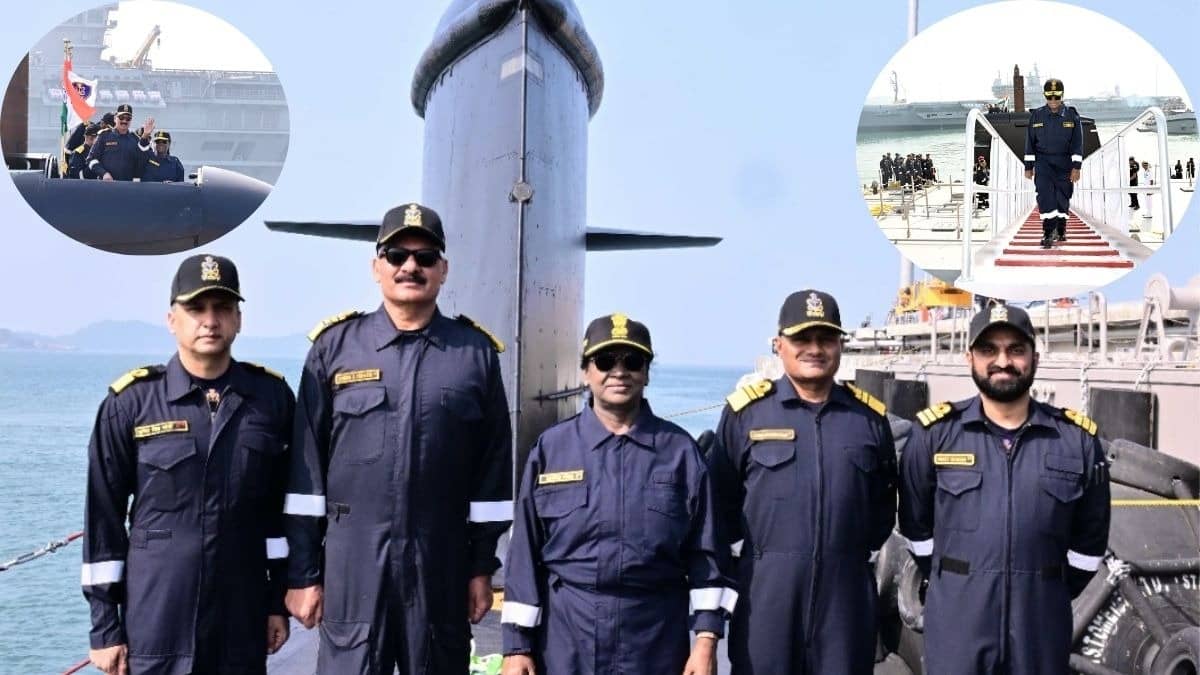 नौसेना की वर्दी पहनी, INS वाघशीर में की यात्रा... डॉ. कलाम के बाद ऐसा करने वाली दूसरी राष्ट्रपति बनीं द्रौपदी मुर्मू; देखिए PHOTOS