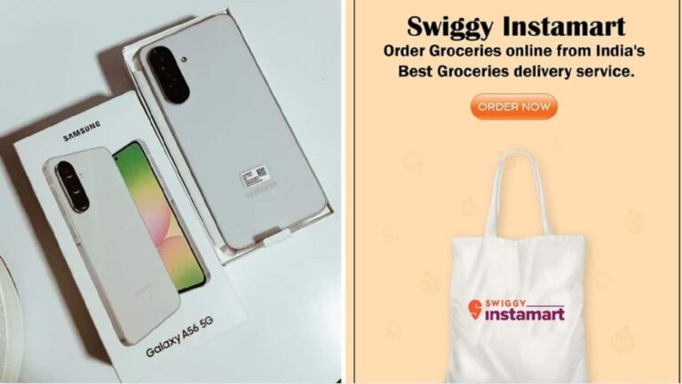 Samsung-Instamart Partnership: स्विगी से खाना या ग्रॉसरी ही नहीं 10 मिनट में स्मार्टफोन भी होंगे डिलिवर, सैमसंग के साथ की साझेदारी