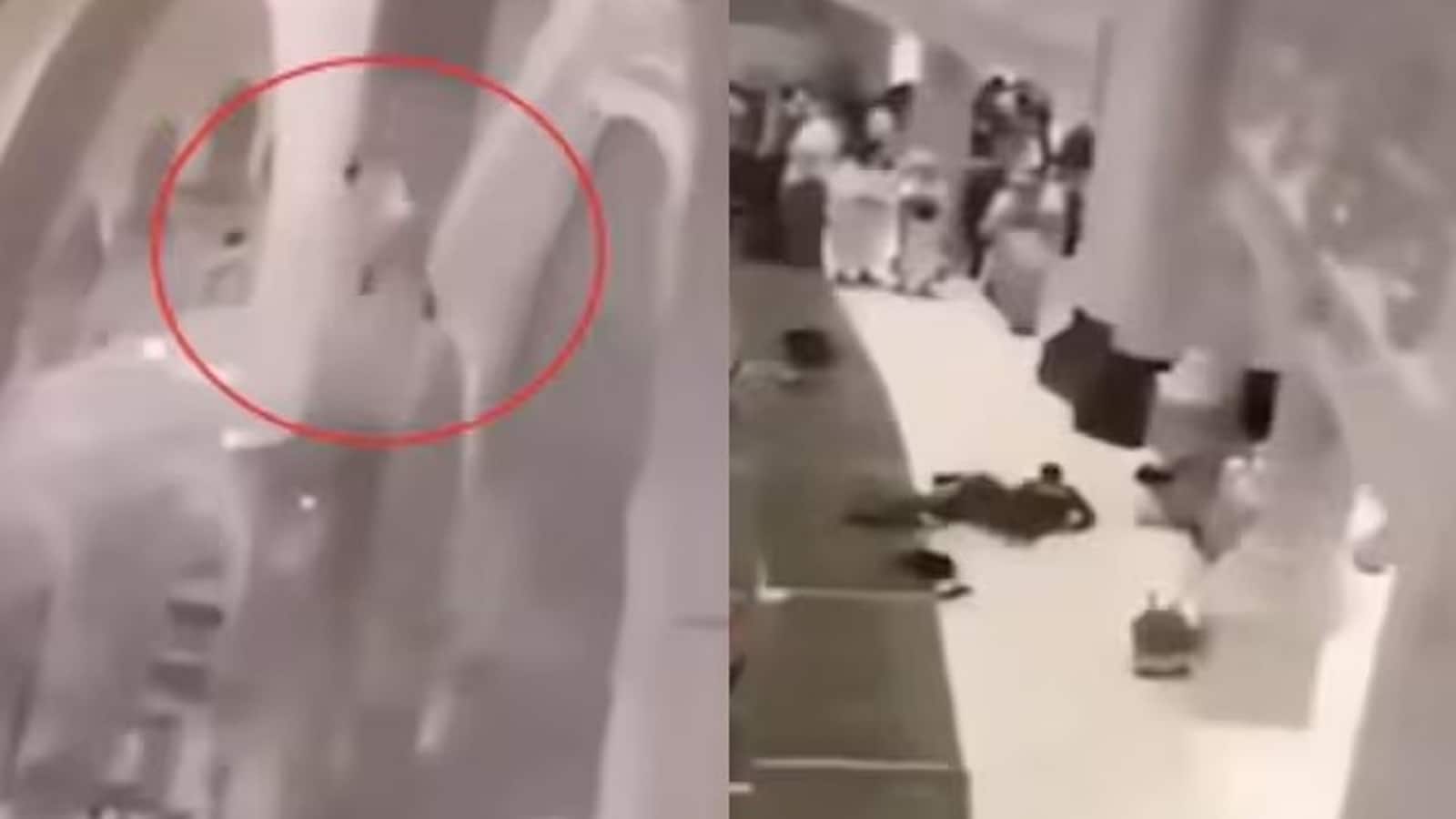 Saudi Grand Mosque suicide attempt: सुरक्षाकर्मी की मुस्तैदी से बची आत्महत्या करने वाले शख्स की जान, Viral Video देख लोगों ने कहा ‘ईश्वर का दूत’