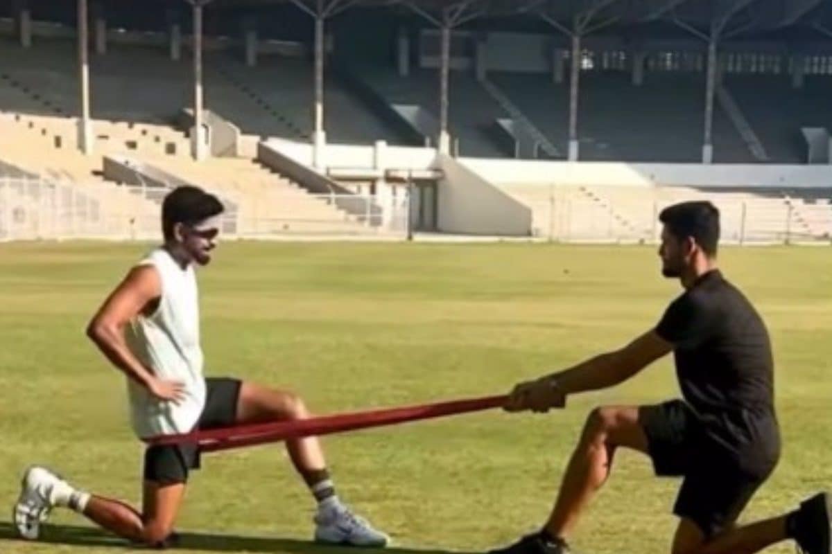 VIDEO: वापसी को तैयार श्रेयस अय्यर... चोट से उबरकर शुरू की प्रैक्टिस