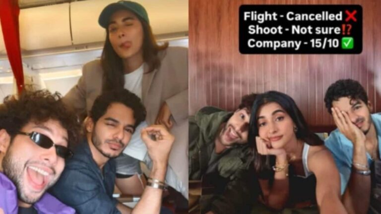 Flight Cancellation: सिद्धांत चतुवेर्दी, पूजा हेगड़े और ईशान खट्टर फ्लाइट हुई कैंसिल, एक्टर ने शेयर की वीडियो